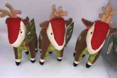 STARBUCKS 2008 Winter Reindeer’s Plush DEER 8" Christmas Stuffed Animal Toy New - Sold on eBay Jan, 26th 2020 for $22.99