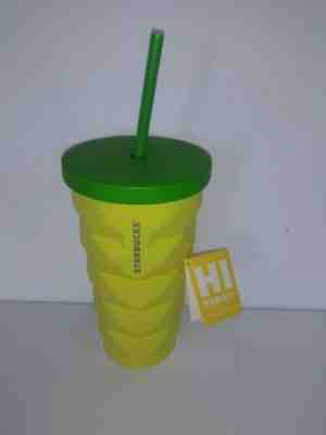 New Starbucks Hawaii 2016 Pineapple Grande 16 oz. Metal Tumbler Cold CUP Mug - Sold on eBay Jan, 26th 2020 for $29.99
