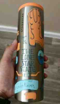 2019 Starbucks TEXAS 16oz Stainless Tumbler Thermos New RARE Lone Star State - Sold on eBay Jan, 26th 2020 for $20.99