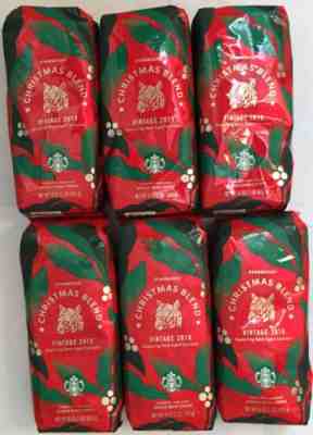 6Starbucks Christmas Blend-Vintage 2019 Featuring Rare Aged Sumatra Exp 03/23 20 - Sold on eBay Jan, 28th 2020 for $52.99