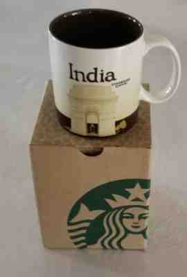 Brand New India Heritage Global Icon Starbucks City Coffee Mug 16 oz NIB  - Sold on eBay Jan, 28th 2020 for $39.50