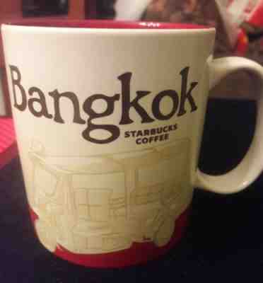 NWT Starbucks BANGKOK 16 oz. Global Icon Collector Series City Coffee Mug. VHTF - Sold on eBay Jan, 28th 2020 for $28.00