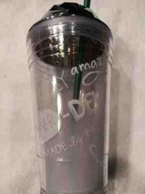 Starbucks 2012 Frappuccino Reusable Tumbler Dome Lid clear Grande 16 oz pre-owne - Sold on eBay Jan, 28th 2020 for $15.95