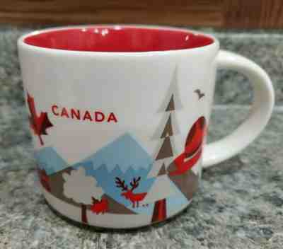 STARBUCKS 2015 You Are Here Collection Canada Tea Coffee Mug 14 Oz - Sold on eBay Jan, 28th 2020 for $27.99