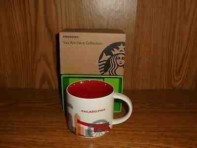 PHILADELPHIA STARBUCKS YOU ARE HERE 14 oz MUG; NEW IN BOX - Sold on eBay Jan, 28th 2020 for $30.95