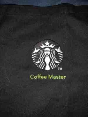 Gently Used Starbucks Coffee Master Black Apron - Sold on eBay Jan, 28th 2020 for $48.00