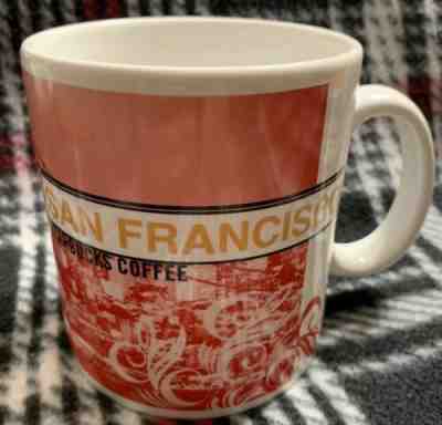 Starbucks 1999 San Francisco California Large Coffee Mug Cup - Sold on eBay Jan, 28th 2020 for $18.85