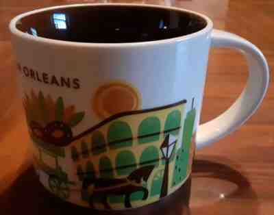 Starbucks Mug "You Are Here Collection" New Orleans 14oz. 2015 Collector  - Sold on eBay Jan, 28th 2020 for $22.99