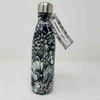 NEW Swell & Starbucks Kelsey Montague Art Limited Edition Water Bottle 17oz - Sold on eBay Jan, 28th 2020 for $25.00