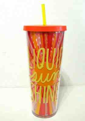 NEW Starbucks “Liquid Sunshine” Venti Acrylic Cold Cup 24oz Travel Tumbler RARE  - Sold on eBay Jan, 28th 2020 for $39.00