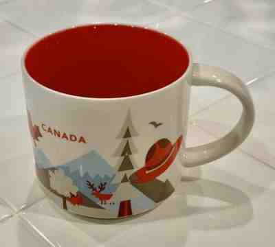 Starbucks YOU ARE HERE YAH Series - CANADA 14oz Mug  - Never Used - Sold on eBay Jan, 28th 2020 for $15.99