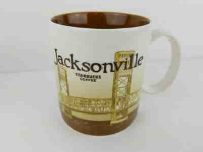 Starbucks Jacksonville Coffee Mug Cup City Collector Series 2009 Brown 16oz  - Sold on eBay Jan, 28th 2020 for $85.50