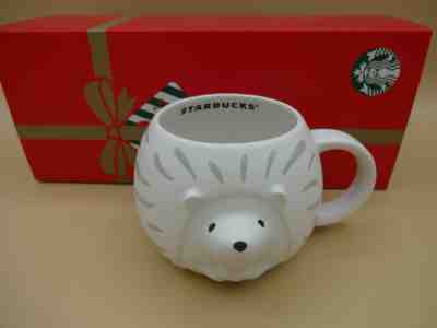 <Starbucks Japan> 2019 Holiday Mug 355ml Hedgehog Christmas Limited - Sold on eBay Jan, 28th 2020 for $24.99
