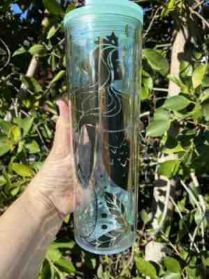 Starbucks Acrylic Sea Foam Green Siren Scales Mermaid Tumbler 16 oz - Sold on eBay Jan, 28th 2020 for $16.99