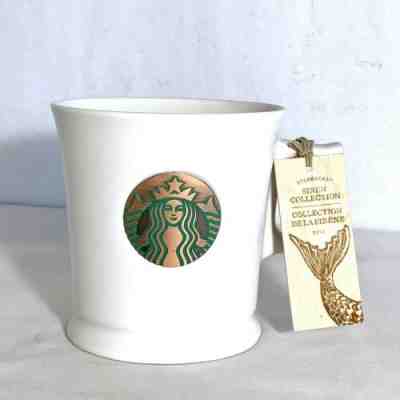 2014 Starbucks Siren Collection Copper Emblem Coffee Mug NWT - Sold on eBay Jan, 28th 2020 for $15.00