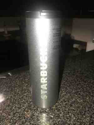 Starbucks Holiday 2019 Silver Glitter Stainless Steel Logo Tumbler 16oz  NEW  - Sold on eBay Jan, 28th 2020 for $19.99