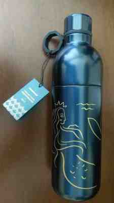 RARE Starbucks Anniversary Navy Mermaid Siren Stainless Steel Tumbler 20 fl oz  - Sold on eBay Jan, 27th 2020 for $29.97