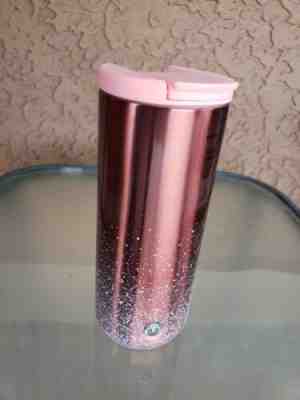 Starbucks 2019 Stainless Steel Tumbler Rose Pink White Confetti 12oz - Sold on eBay Jan, 27th 2020 for $22.99