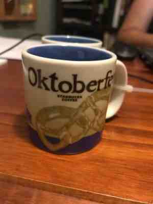 A Pair (2) STARBUCKS ~ Oktoberfest ~ Global Icon Mug (NEW) ~3oz  Mini Mug - Sold on eBay Jan, 27th 2020 for $109.27