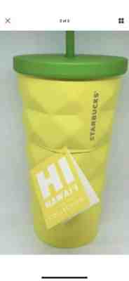 Starbucks 2016 Hawaii Pineapple Tumbler Grande Metal 16 oz. - Brand New! - Sold on eBay Jan, 26th 2020 for $27.00