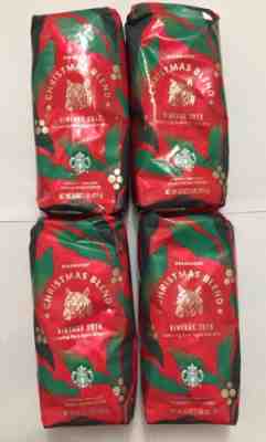 4-Starbucks Christmas Blend  Coffee Vintage 2019 Exp:03/23/2020 New - Sold on eBay Jan, 26th 2020 for $44.99