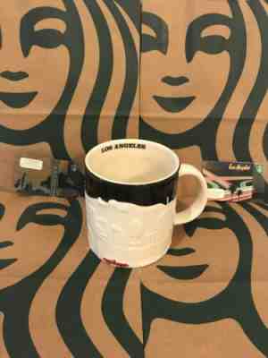 2012 Starbucks Los Angeles 3D Collectors Series Relief City Mug/ 2 Gift Cards - Sold on eBay Jan, 26th 2020 for $28.00