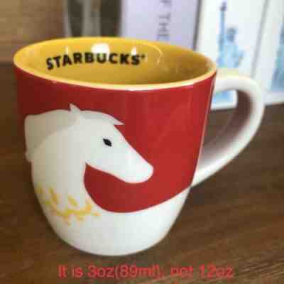 New China 2019 Starbucks Chinese New Year Horse 3oz Zodiac Mug - Sold on eBay Jan, 25th 2020 for $29.99
