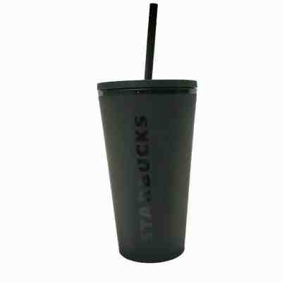 Starbucks Holiday 2019 Tumbler Cup - Matte Black Grande 16oz Black Straw - Sold on eBay Jan, 29th 2020 for $24.90