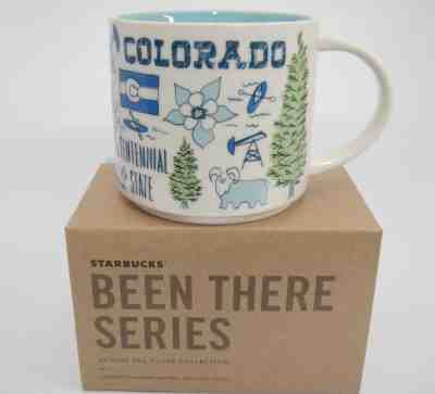 Starbucks Colorado Been There Mug Points of Interest Across Globe 2017 14oz NIB - Sold on eBay Jan, 29th 2020 for $33.24