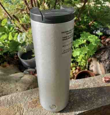 Starbucks 16 oz Vacuum Insulated Stainless Steel Tumbler - Silver - Sold on eBay Jan, 29th 2020 for $19.99