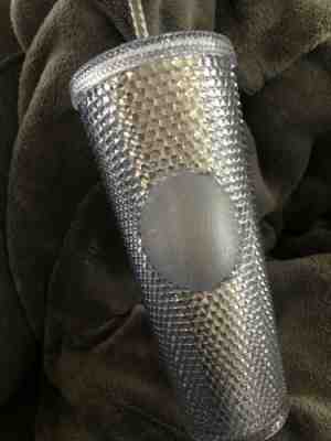 Starbucks 2019 Silver Studded Tumbler Cold Cup Venti 24oz Holiday Christmas NEW  - Sold on eBay Jan, 29th 2020 for $26.95