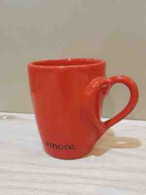 Starbucks 2003 Barista Series Red Amore Coffee Mug Heart Handle EUC 12 oz - Sold on eBay Jan, 29th 2020 for $15.00