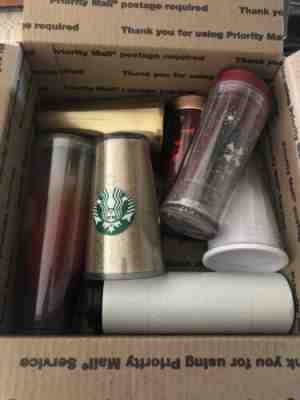 Lot Of 8 Starbucks tumblers Mix. - Sold on eBay Jan, 29th 2020 for $60.00