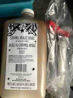 Starbucks Caramel Brûlée Sauce & syrup pump Christmas Holiday Rare Discontinued - Sold on eBay Jan, 29th 2020 for $31.00