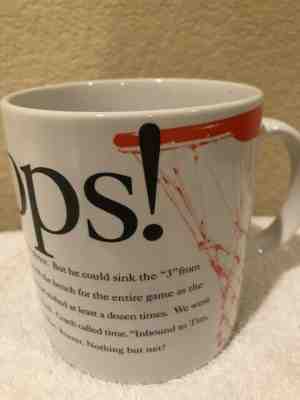 1996 Rare Hoops! Misprint Starbucks Large 20 oz. CoffeeMug  - Sold on eBay Jan, 29th 2020 for $17.99
