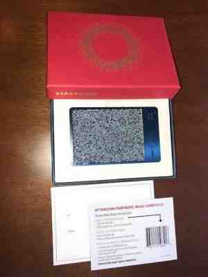 Starbucks Card 2015 Sparkling Blue Sapphire Swarovski w/$0 balance NEW RARE MINT - Sold on eBay Jan, 29th 2020 for $459.00