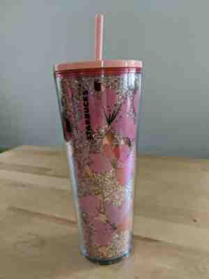 New! STARBUCKS Valentines 2020 TUMBLER HEARTS 24 OZ Cups IN HAND! - Sold on eBay Jan, 29th 2020 for $20.50