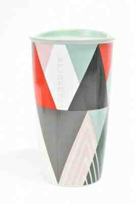 Starbucks Ceramic Tumbler, Geometric Tree, 12 fl oz - Sold on eBay Jan, 29th 2020 for $27.97