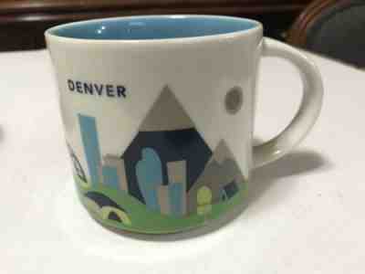 Denver Starbucks Mug You Are Here Collection 2014 YAH Coffee Cup 14 Oz - Sold on eBay Jan, 29th 2020 for $22.64