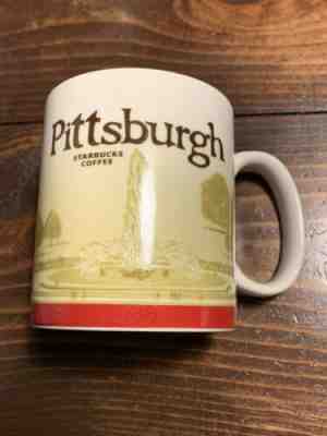 Starbucks Pittsburgh Global Icon Collectors Series 2012 Ceramic Coffee Mug 16 oz - Sold on eBay Jan, 28th 2020 for $19.99