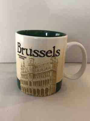2013 Starbucks Brussels Global Icon City Collector Coffee Mug Cup 16Oz - Sold on eBay Jan, 28th 2020 for $24.95