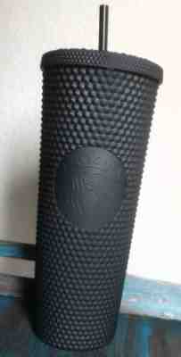 NWT Starbucks Matte Black Studded Fall 2019 Limited Edition Tumbler Cup 24 Fl Oz - Sold on eBay Jan, 28th 2020 for $69.99