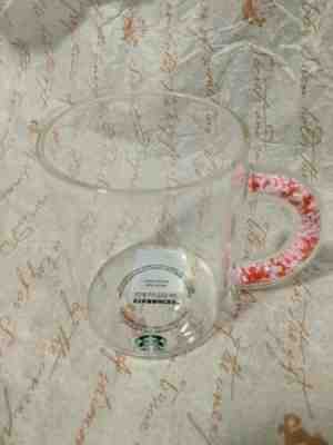 2020 Starbucks Valentines Day Clear Mug W Hearts - Sold on eBay Jan, 28th 2020 for $15.00