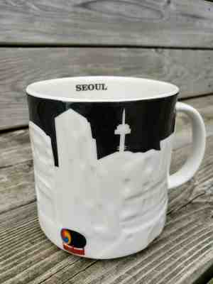Starbucks 2014 "Seoul" Korea Relief Limited Edition Coffee Mug Tea Cup 16 fl oz - Sold on eBay Jan, 28th 2020 for $35.00