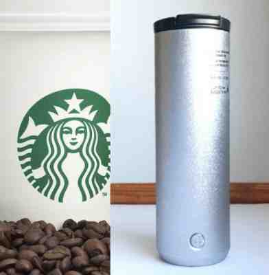 PARE Starbucks 16 oz Vacuum Insulated Stainless Steel Tumbler - Hot/Cold 4 Hrs! - Sold on eBay Jan, 28th 2020 for $21.99