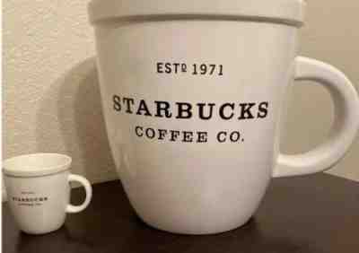 Rare Starbucks Coffee Abbey Giant Mug Cup 2001 - Sold on eBay Jan, 28th 2020 for $225.00
