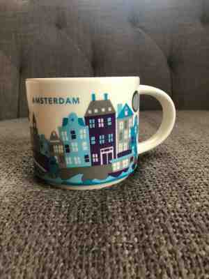 Starbucks Amsterdam You Are Here Collection Coffee Tea Mug Cup 14 Oz 2015 New - Sold on eBay Jan, 30th 2020 for $30.00
