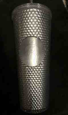 Starbucks Holiday 2019 Venti Studded Tumbler Platinum Bling 24oz New  - Sold on eBay Jan, 30th 2020 for $24.99