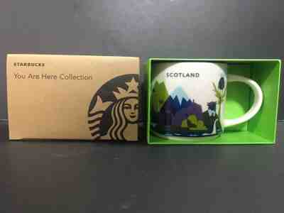 Starbucks Coffee Scotland You Are Here Collection mug w/box, 14 oz  - Sold on eBay Jan, 30th 2020 for $59.90