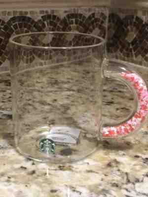 2020 Starbucks Confetti Hearts Handle Glass Mug Valentines Cup New - Sold on eBay Jan, 30th 2020 for $25.00